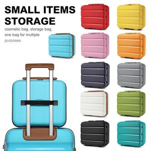 [MissLulu Bags] Bright Candy Design Hard Shell Polypropylene 14'' Vanity Case (10 Colours)