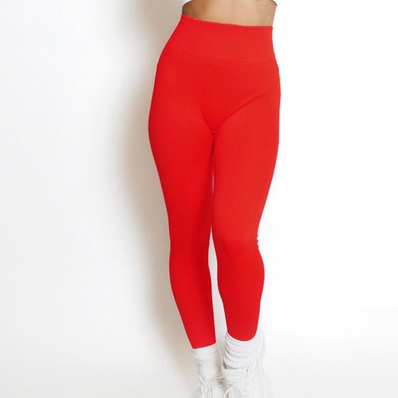 Women’s Ribbed high waist Sports leggings, stylish outerwear, Pants for Gym workout, Ribbed Leggings jigging leggings  pockets 3