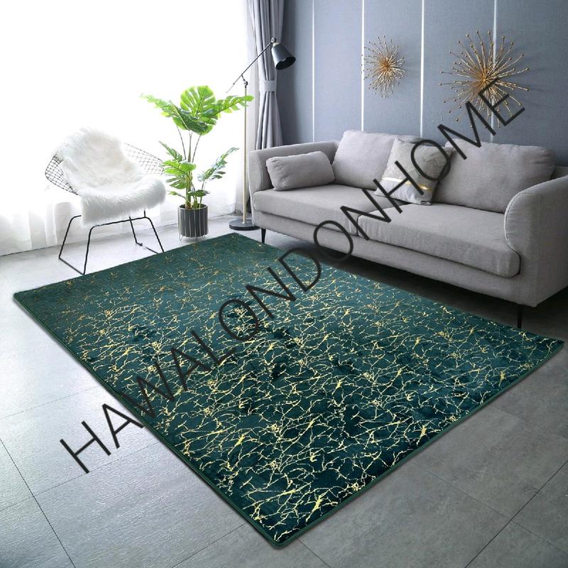 LUXURY NON SLIP MACHINE WASHABLE MARBLE EFFECT RUGS 90X190CM 160X230CM 190X270CM 2