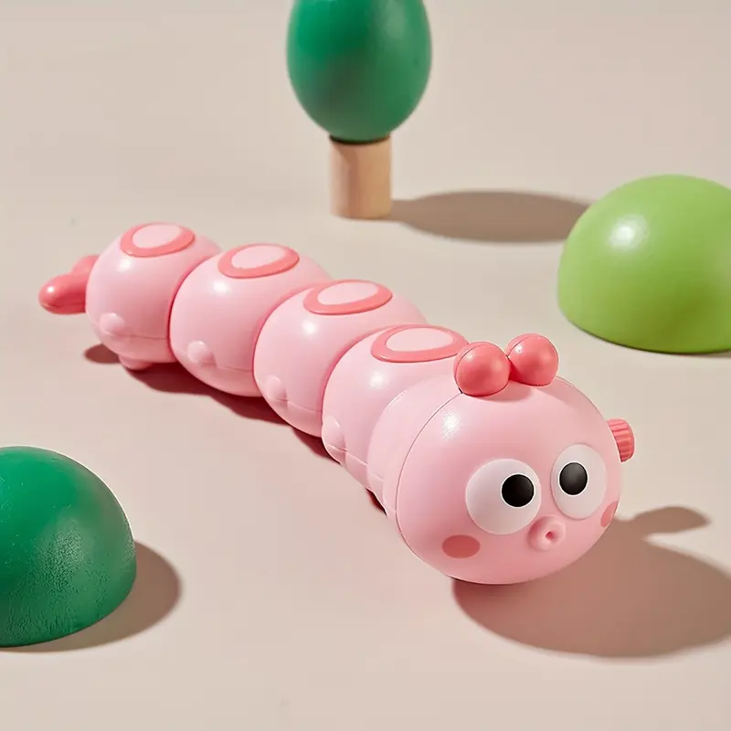 1pc Interactive Caterpillar Sensory Toy, Durable Plastic, Twist Action, Non-Electric, Featherless, Ideal for Birthday, Graduation, Anniversary & Holiday Gifts - Suitable for New Year, Christmas, Graduation Season 4