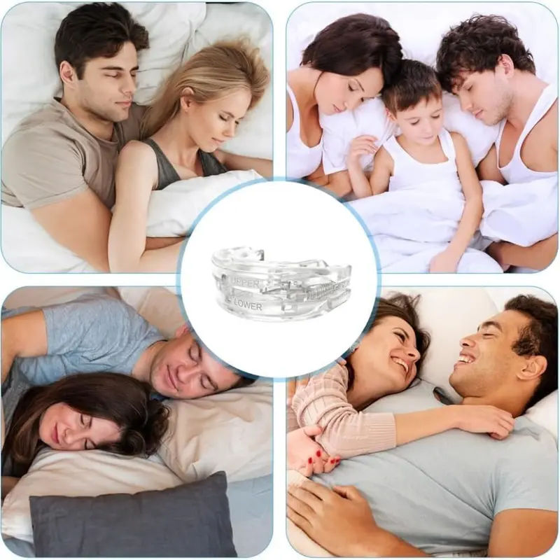 New Anti Snoring Devices, Snore Stopper Effectively Solves Sleep & Snoring, Adjustable Sleep Apnea Devices to Reduce Snoring and Sleep Apnoea, Adjustable Snoring Aids for Men/Women 6
