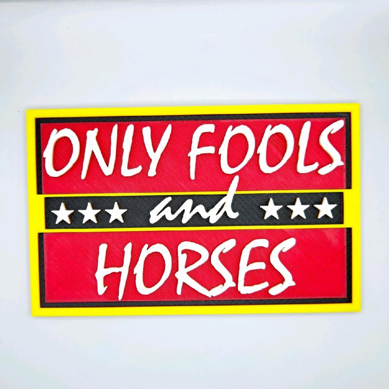 Only Fools And Horses Retro Plastic Sign, Vintage Gift 4