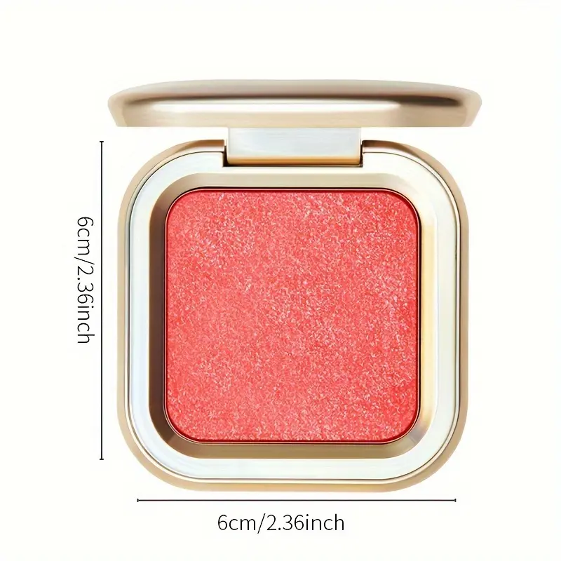 Luxurious Mashed Potatoes Texture Blush - Multidimensional Pigments in Purple, Peach, & Teal - Waterproof, Smudge-Proof, Long-Lasting Radiance for All-Day Beauty 8