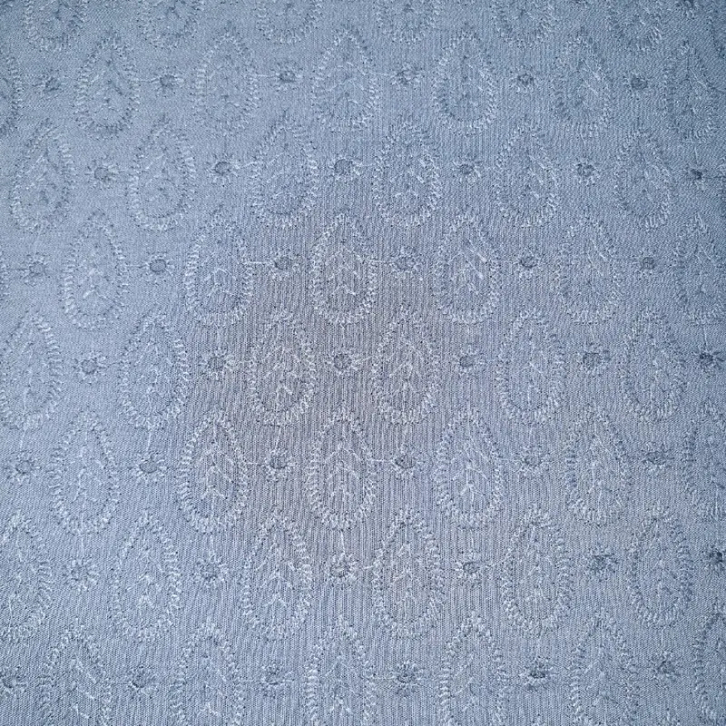 58 Inches Wide Thai Cotton Anglais Fabric for Dresses, Blouses, and Skirts - High Quality 3