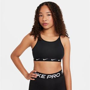 Nike Girls Dri Fit One Big Kids (girls) Sports Bra Training Fitness Gym Crop Top