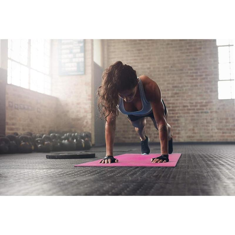 6MM Yoga Mat Non-Slip Thick Exercise Mat (Pink 5