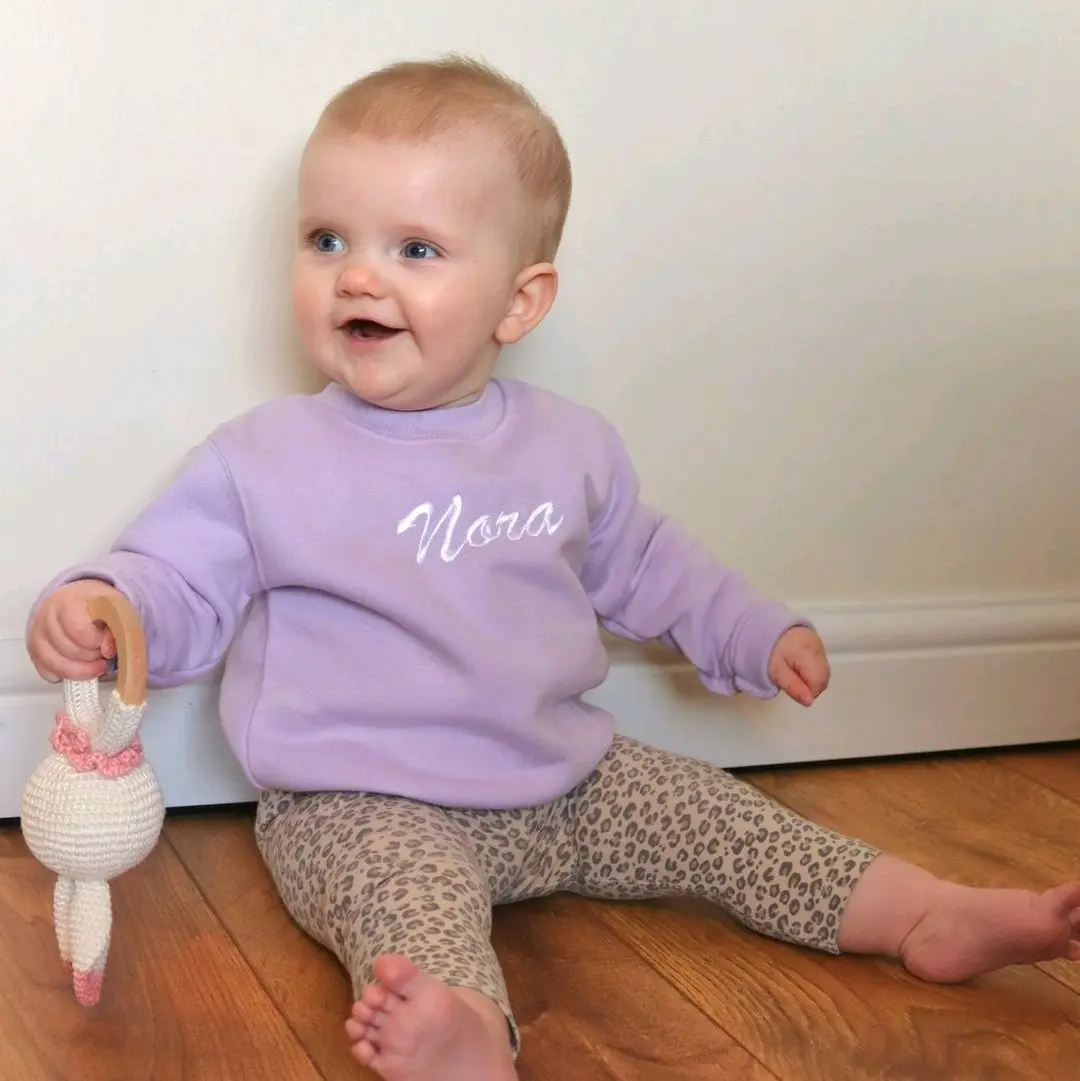 Twinkle Star Baby Personalised Embroidered Sweatshirt babygirl clothing born