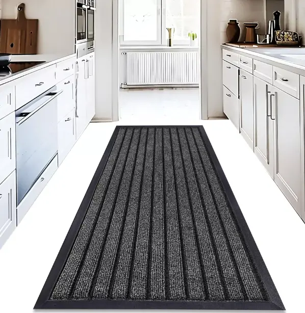 Non Slip  battle  Rubber Backed Door Mat Indoor Outdoor Hallway Runner Rug Washable Rugs 1