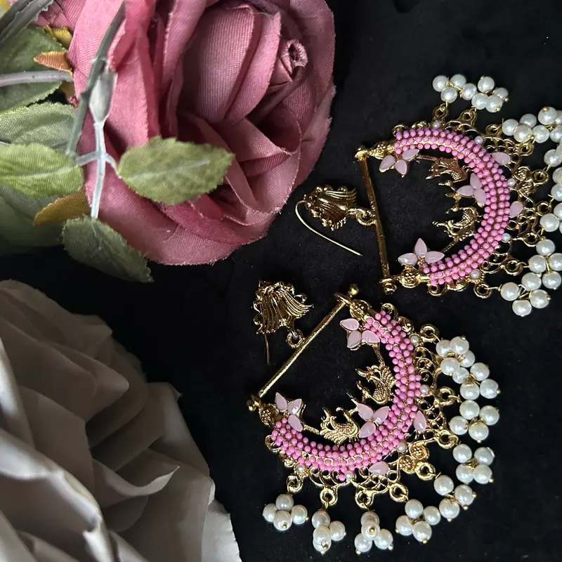 Traditional Asian earrings 0