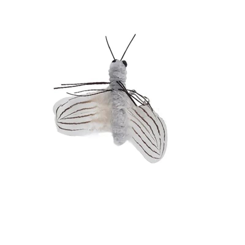 Dr. DC Interactive Cat Toy - Dragonfly Feather Teasing Stick with Wire for Fun Play | Pet Accessories for Cats 8