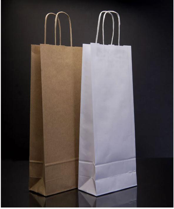 Brown Paper Bags with Twist Handles for Shopping, Gifting, and Takeaways 4