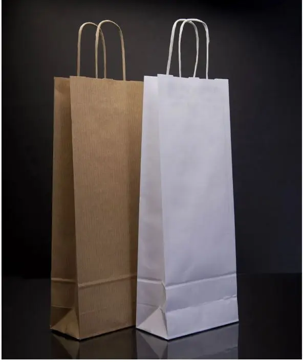 Brown Paper Bags with Twist Handles for Shopping, Gifting, and Takeaways 4