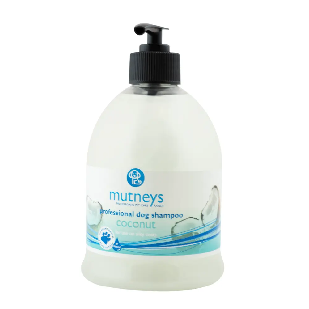 Mutneys Coconut Dog Shampoo | Suitable for all breeds | 500ml
