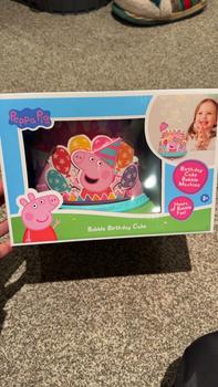 Product Review of Peppa Pig Bubble Birthday Cake from H**y b**y 0