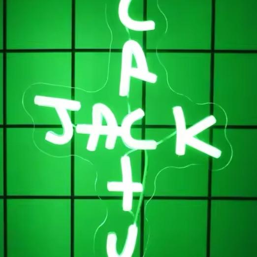 UponRay Cactus Jack LED Neon Sign Sneakerhead Mancave Bedroom Decor Light Gift 3