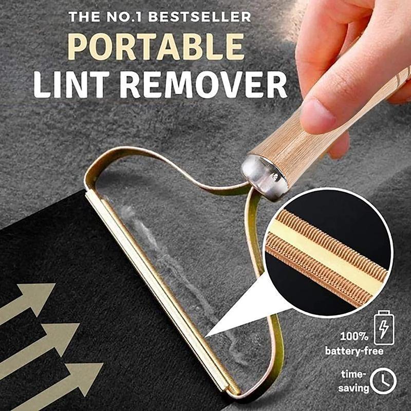 Portable Lint Remover & Pet Hair Remover brush from Sofa, Carpet Clothes, Bed, etc. 4
