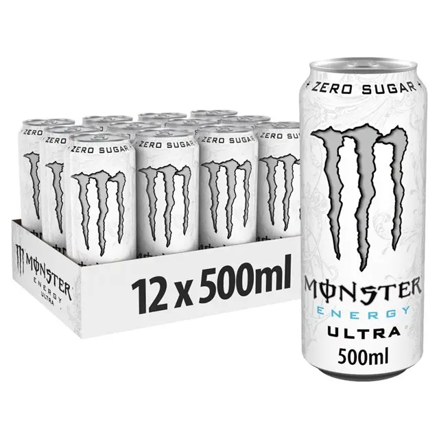 Monster Energy Drink Ultra White 500ml 12 Pack