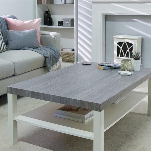 Dc fix OAK SHEFFIELD PEARL GREY Sticky Back Plastic, Self Adhesive Vinyl, Kitchen Wrap for DIY Projects Decor Decorative 3