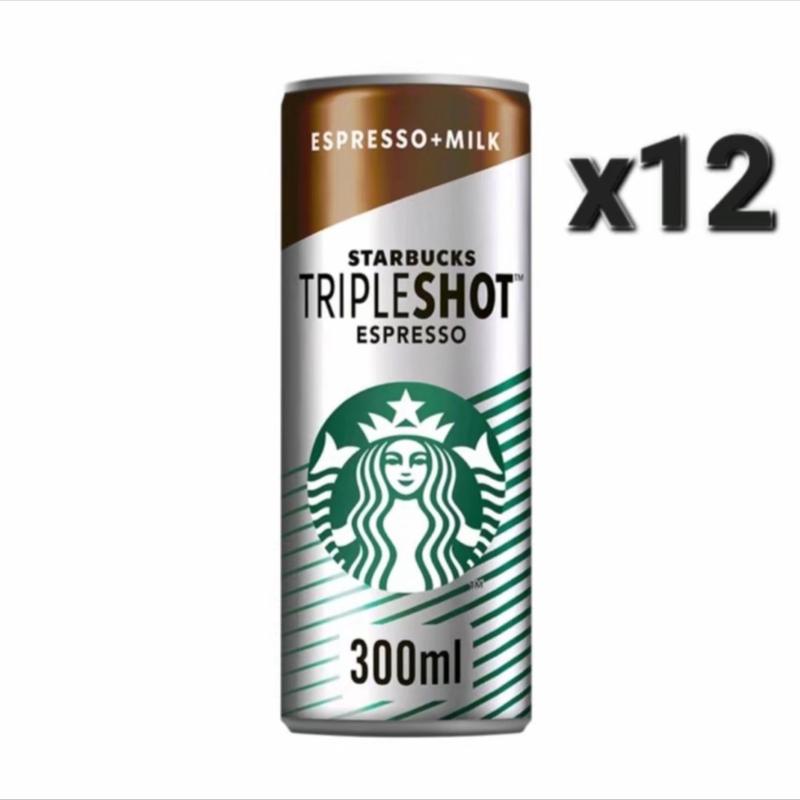 Starbucks Doubleshot Espresso, 12x200ml, Double Shot Cans (12 cans) Coffee Beverage 3