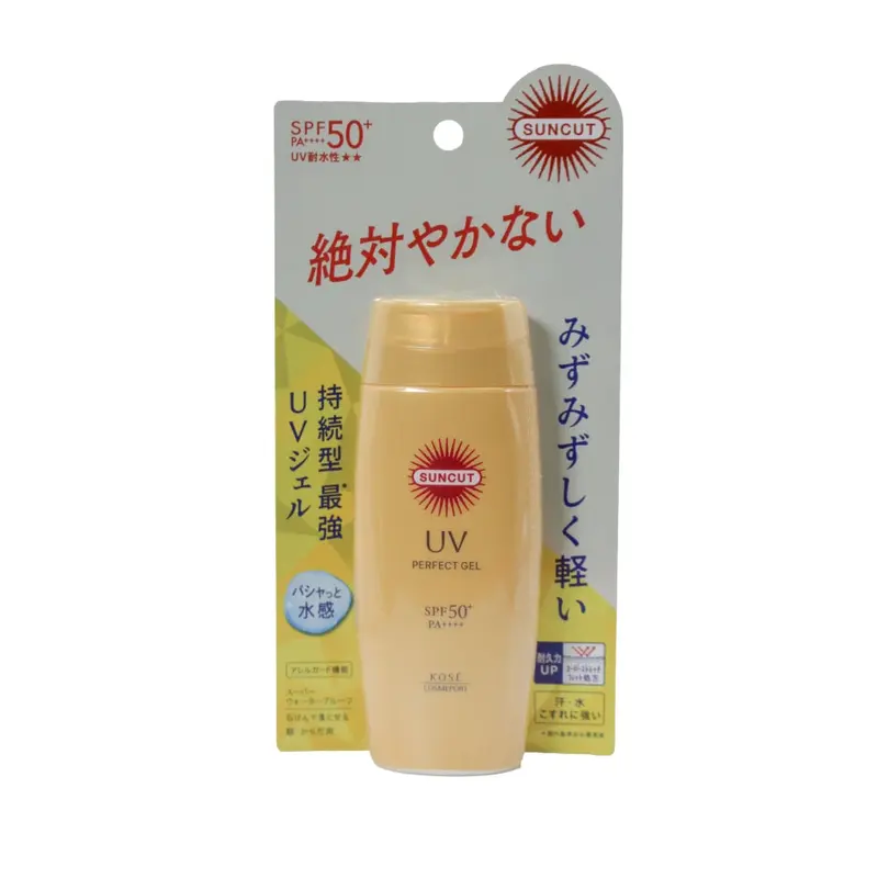 Kose Suncut UV Perfect Korean Sunscreen Gel for Face - SPF50+ PA++++ Facial Lightweight Matte Moisturizing 0