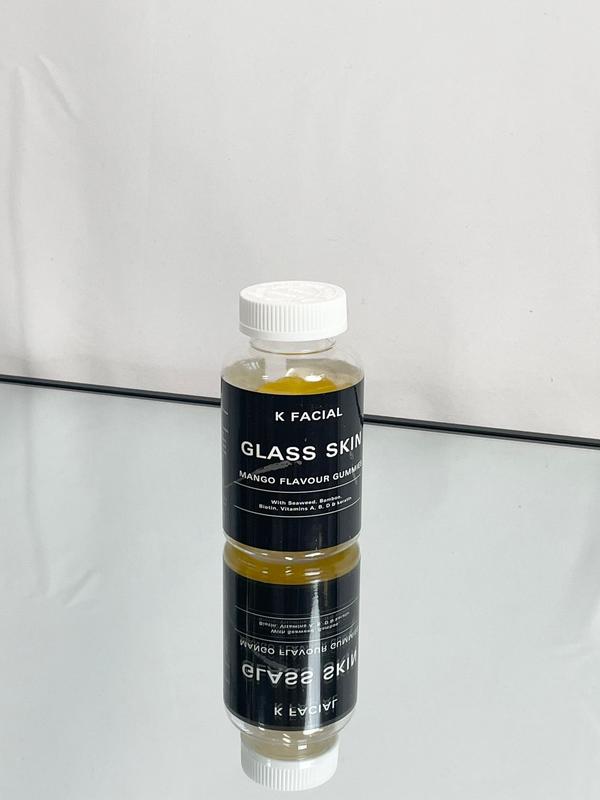 K Facial Glass Skin Vegan Collagen Gummies for Healthy Hair, Skin & Nails made with Seaweed Collagen - Mango Flavour 6