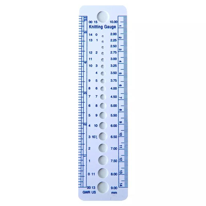 Product Introduction of BAMBOO KNITTING NEEDLE SET 36PCS 18 SIZES (2mm - 10mm) W/ KNITTING GAUGE ZENO 7