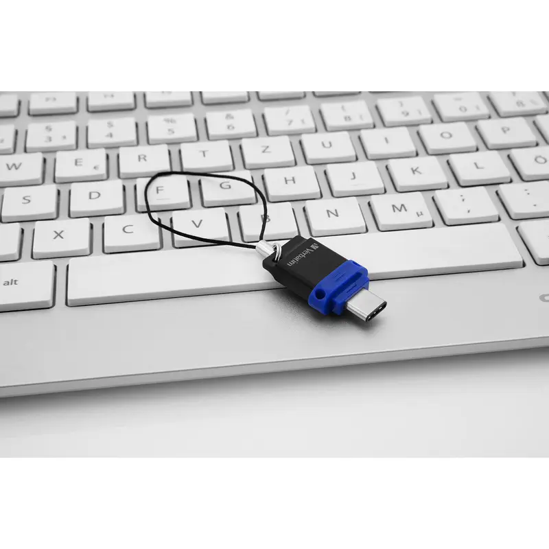 Verbatim Dual - USB 3.0 Drive 32 GB - USB-C / USB-A - Blue 3