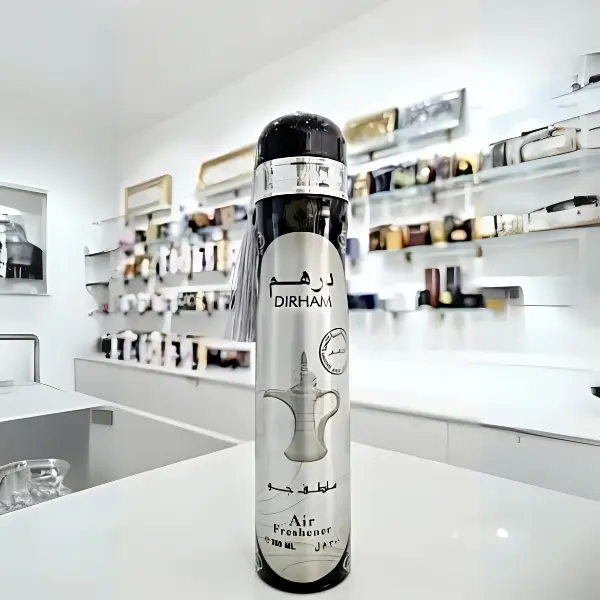 Viral Dubai Air Freshener Dirham Silver 300ml Multipack Combo Deal  - Fresh Floral Fragrance for Home and Car Ard Al Zaafaran - Scented, Household Lemon Oud Bottle Lavender Rose Cardamom Fruits Tropical Light Aroma Perfume 7