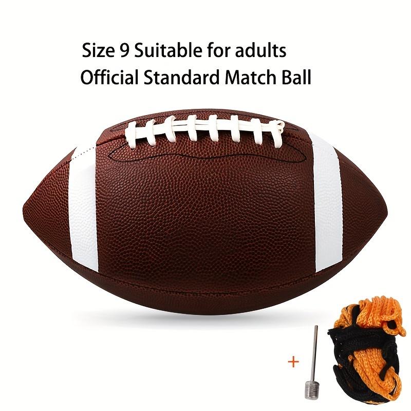 Professional American Football, Size 3/6/9 PU Official Training Football 7