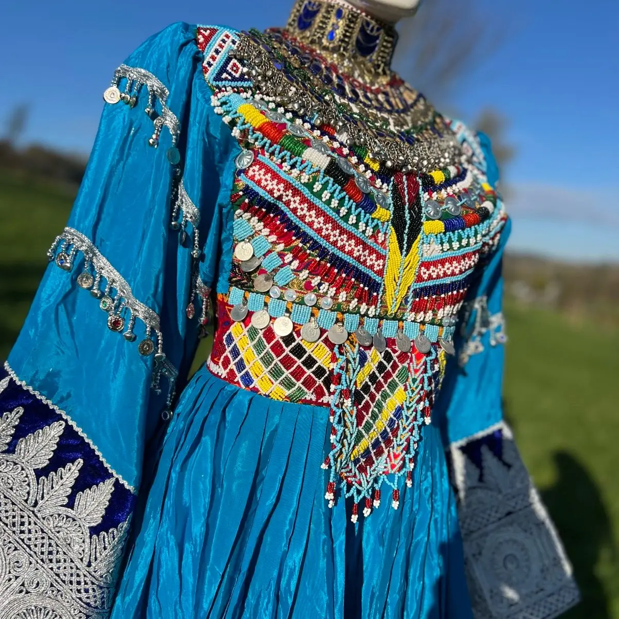 Casual Afghani Dress for Women - Traditional Style - Womenswear Comfort