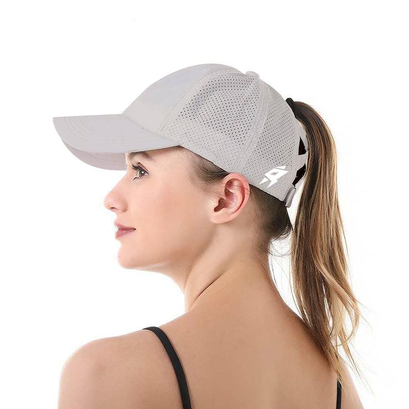 Ponytail baseball cap for running and sports 1