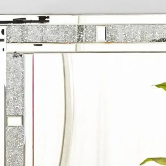 Wall Mounted Mirror Flat Mirror House decor Elegant Smooth Rectangle Room Durable 4