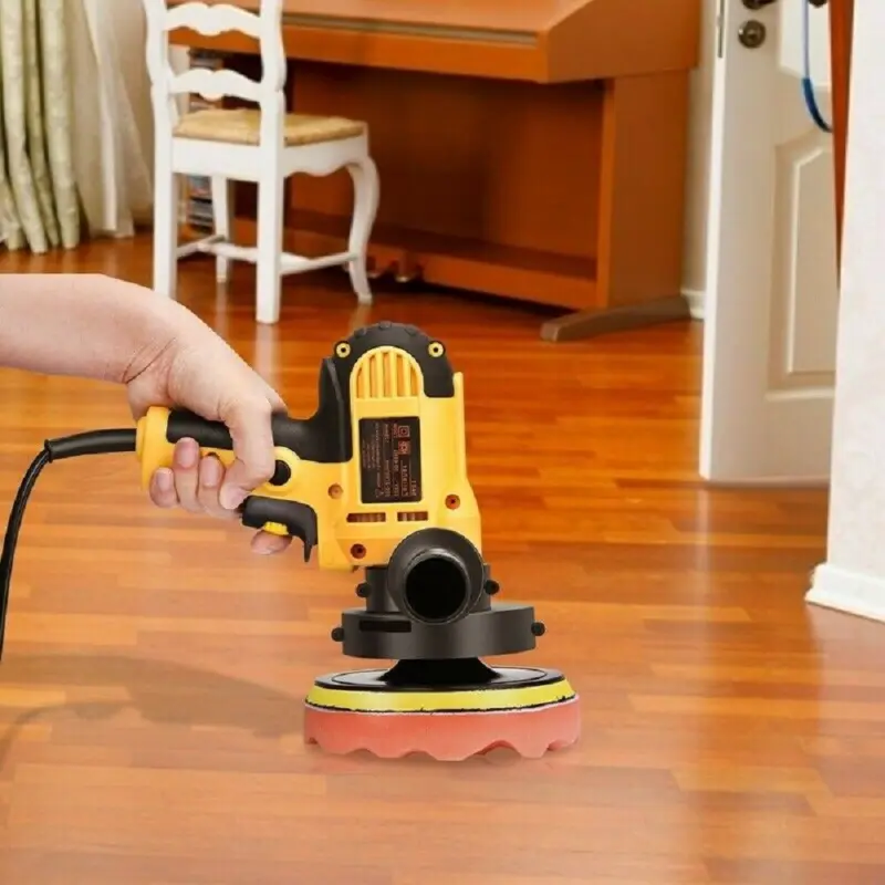 5" Rotary Electric Car Power Polisher Buffer Sander Polishing Machine Wax Pads 6