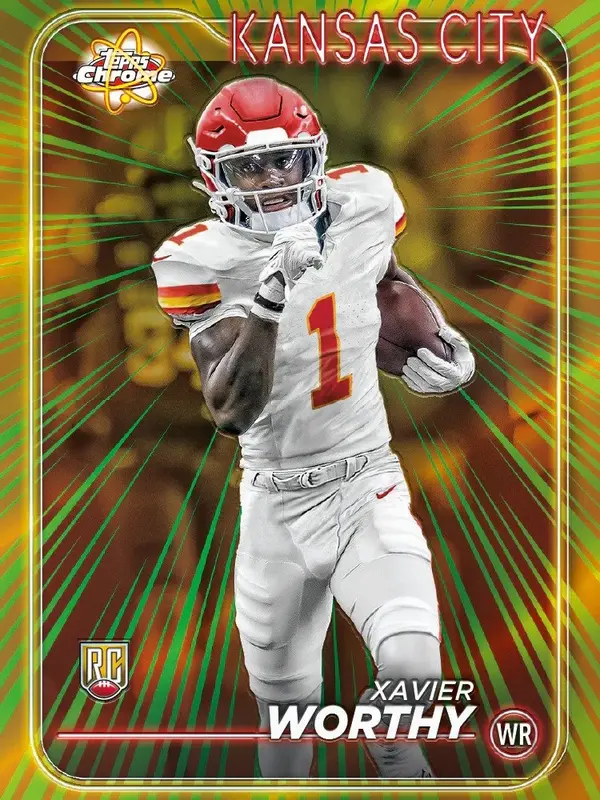 Topps Chrome Football 2024 Mixer Break - Pick Your Team 6