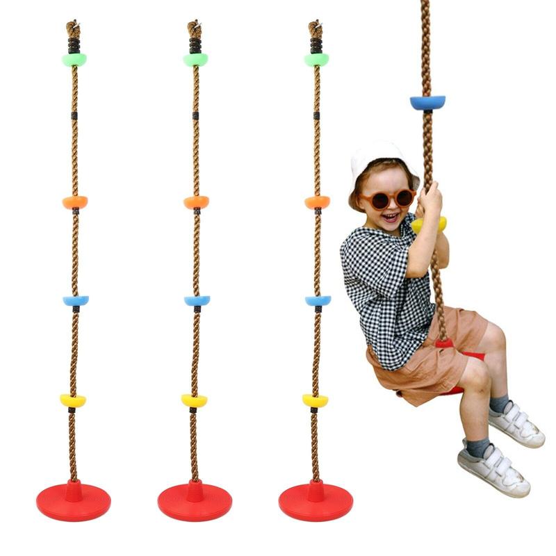 HYGRAD Outdoor Kids Climbing Rope Kids Garden Rope Climbing Activity Toy Climbing Rope Tree Houses Climbing Activities Fun Outdoor Kids Play Equipment (Climbing Rope) 1