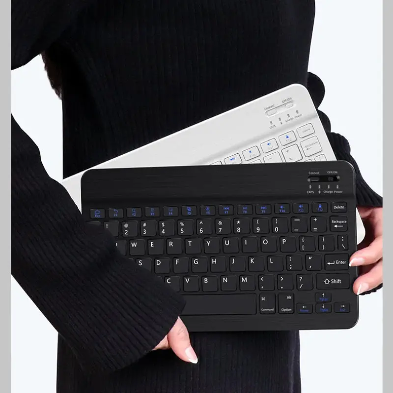 10 inch Magnetic Tablet Keyboard for iPad 2024 10.9 11 10.2 Bluetooth Rechargeable Keyboards for Xiaomi 6 Huawei Matepad 11.5 5