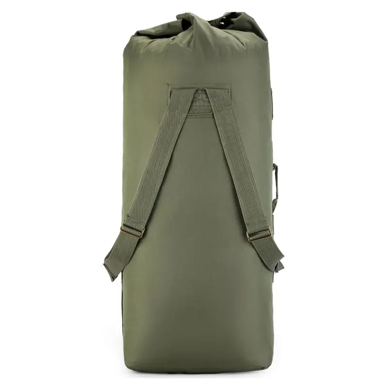 Kombat 115L Duffle Kit Bag: Large 115 Litre Capacity Heavy Duty Army Military Style Luggage Laundry Tactical Tool Holdall Rucksack Backpack Shoulder Straps duffelbag black durable 7
