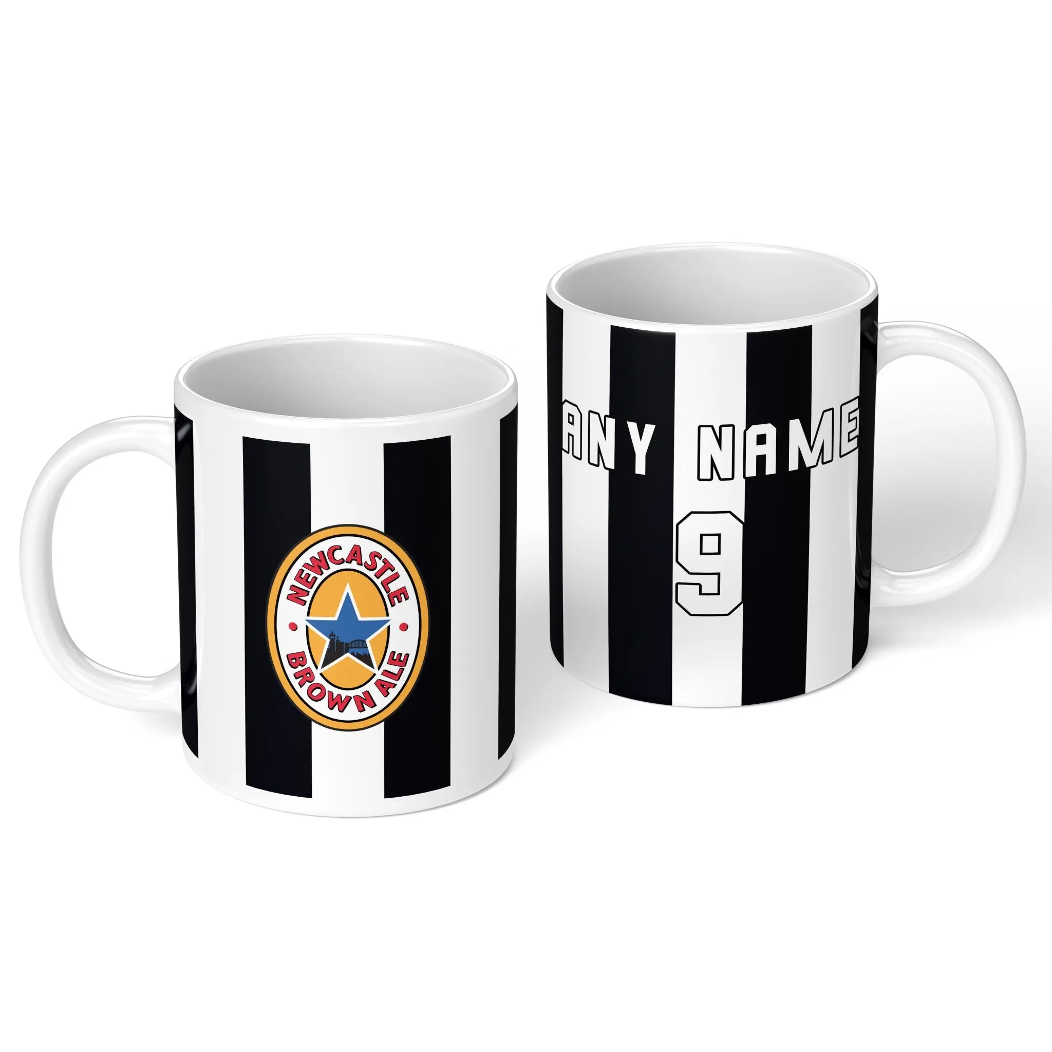 Newcastle United 1996 Kit Personalised Mug