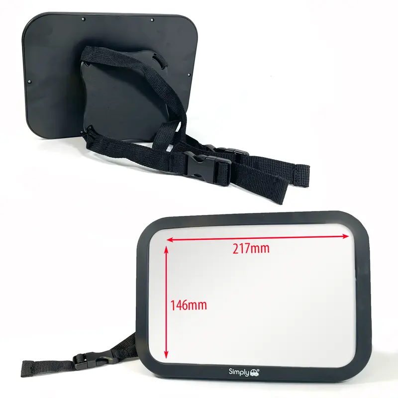 Baby Car Automotive Starter Bundle Starter Kit - Padded Seat Protector + Baby Mirror + Kickmat 6
