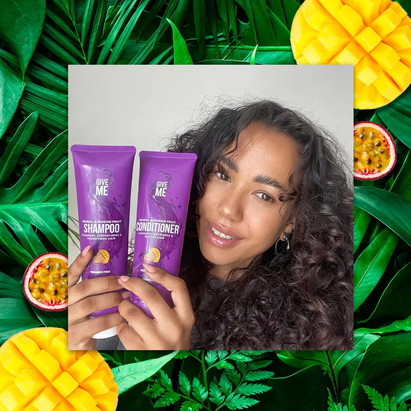 Mango & Passion Fruit Shampoo & Conditioner, Cleansing Haircare 3