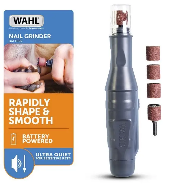 Battery Powered Classic Dog and Cat Nail Grinder - Trimmer for Safe and Effective Pet Nail Care 0