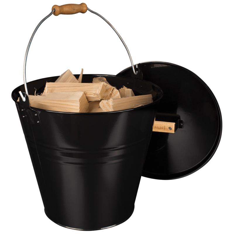 Valiant Fireside Bucket Skuttle for Wood, Ash & Fuel Storage - FIR243 1