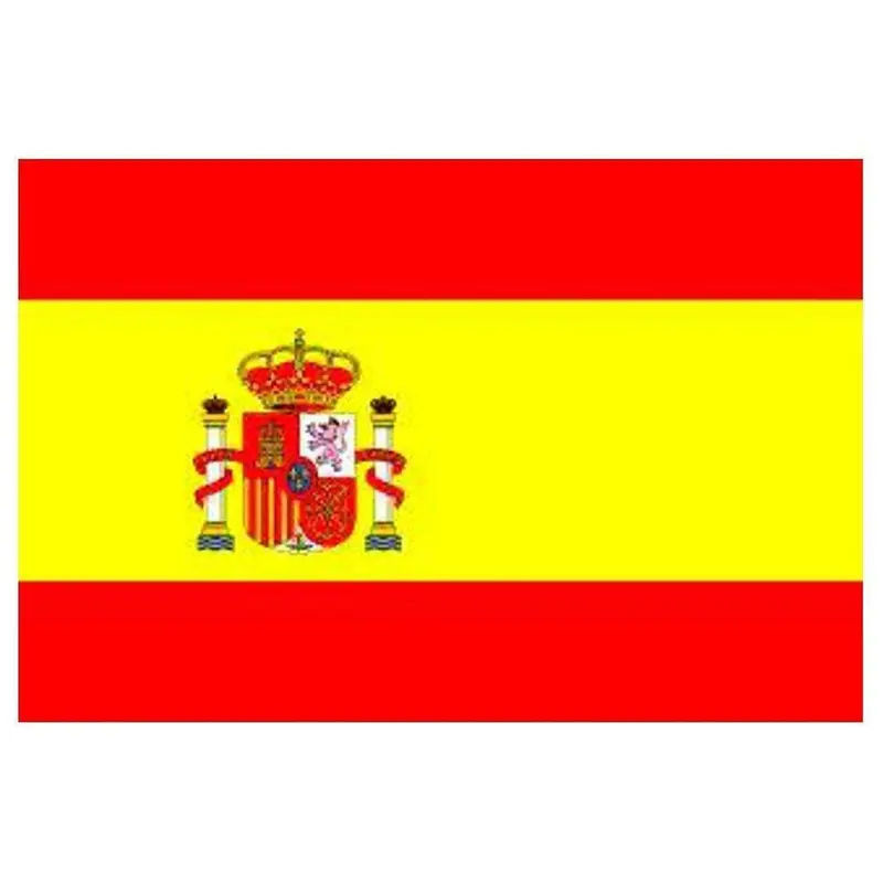 3Pcs Spain Flag 5x3ft With Eyelets Banners Set 3