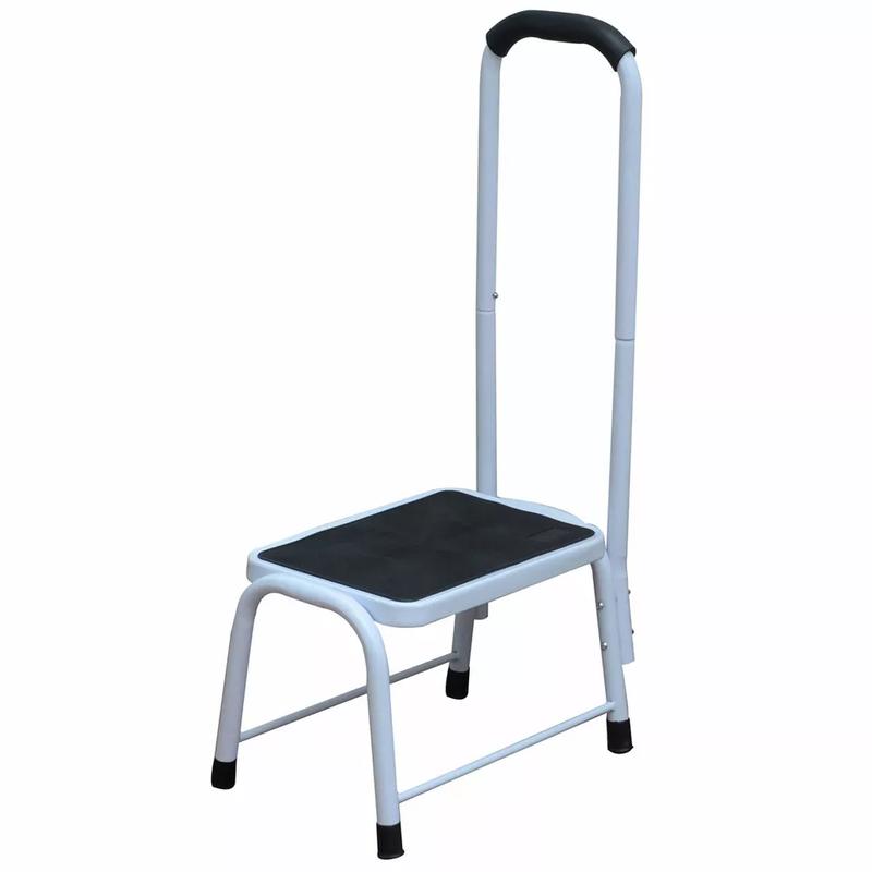 Product Introduction of Non Slip Safety Step Stool Bath Kitchen Mobility Aid Handrail Platform Support Safety pedals with handrails, height adjustable bathtub steps, non-slip footstools, shower steps, mobility aids for the elderly and disabled 4
