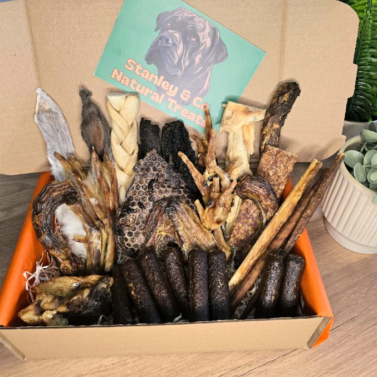 30 Item Natural Treat Stanley and Co Treat Box - 30 or 60 item option