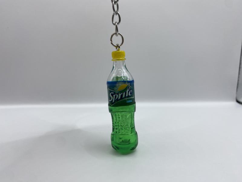 Product Introduction of Mini Fizzy Drink Bottles Keyring Coke Pepsi Fanta Sprite Soda Pop Key Chain 11