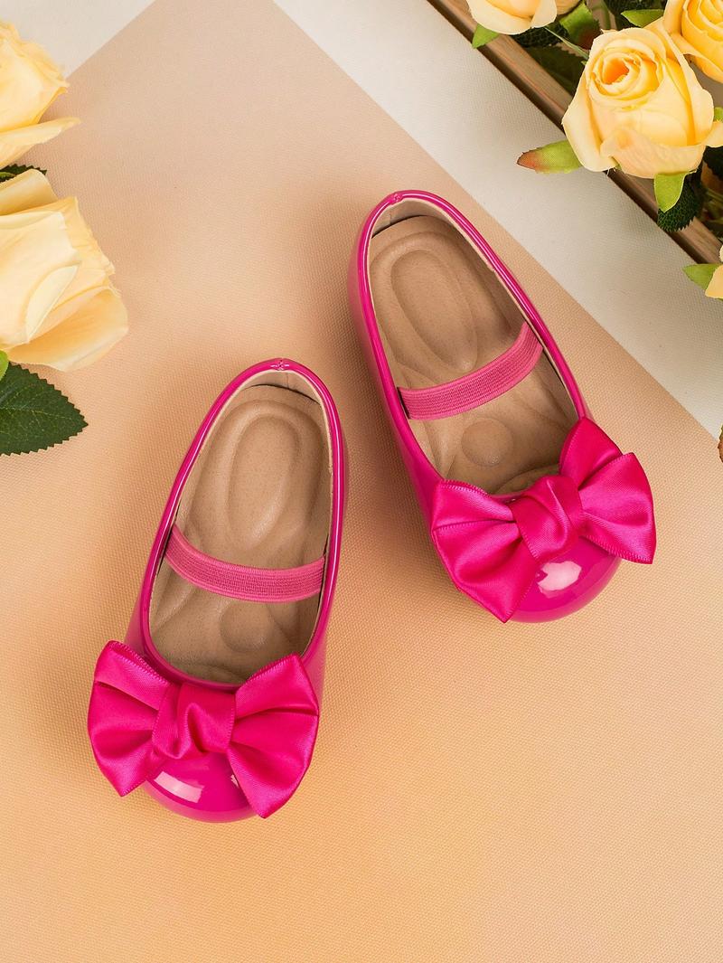 Product Introduction of 1 Pair Cute Bow Design Soft Bottom Non-Slip Flat Baby Walker Shoes, Suitable For Spring, Summer, Autumn, Winter 9