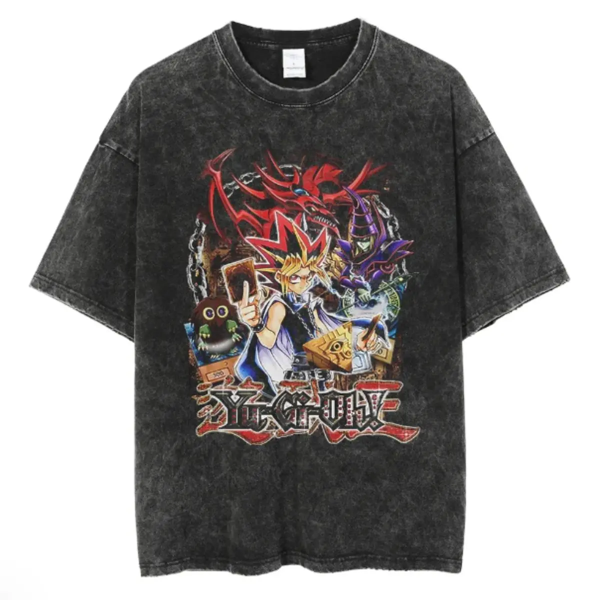 YuGiOh Anime Graphic Tshirt, Yugi Saga Shirt, YuGiOh Dark Magician Graphic Tee, YuGiOh Shirt, Anime Shirt, Manga Shirt, Graphic Tee Menswear Top Underwear Streetwear Tropical Crewneck
