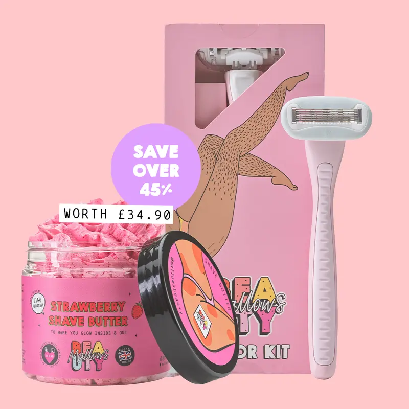 Mallows Beauty Razor Starter Bundle - Smooth and Silky Shaving Experience 6