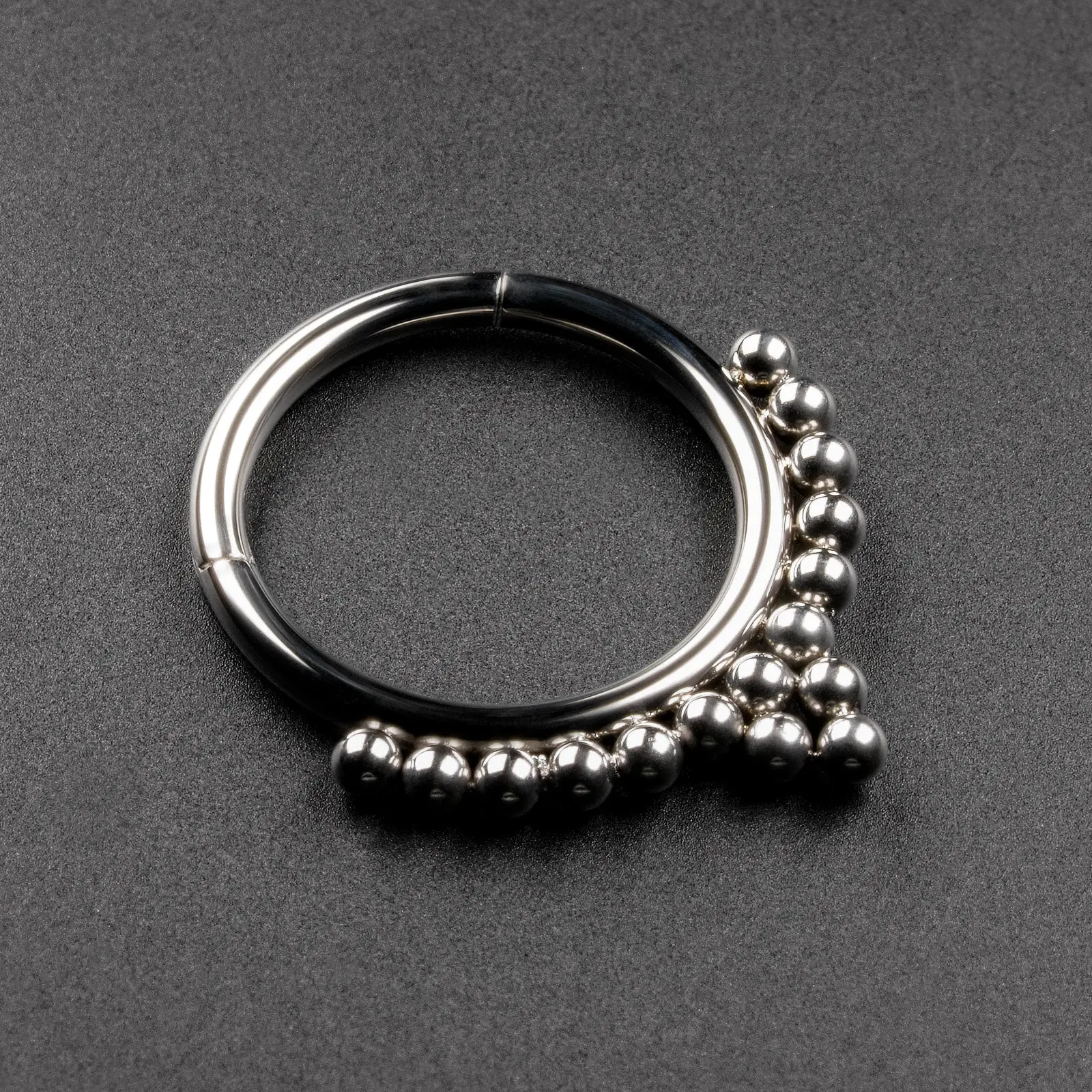 Dot Drop Titanium Septum Clicker
